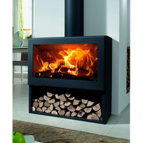 Estufa de leña panadero fenix ecodesign