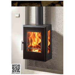 Estufa de leña panadero inca wall ecodesign