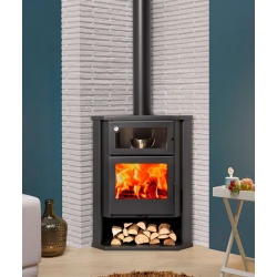 Estufa de leña con horno panadero coimbra ecodesign(mirar modelo oporto)