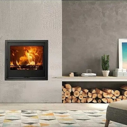 Estufa de leña panadero hogar hs ecodesign