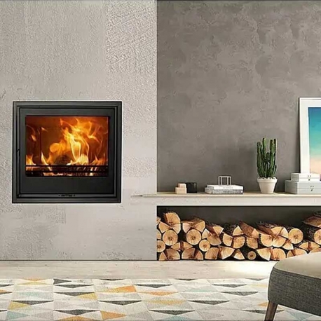 Estufa de leña panadero hogar hs ecodesign