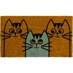 FELPUDO COCO/PVC WHISKERS 40X70