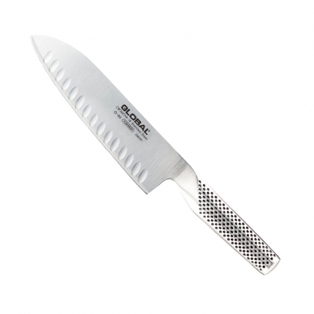Cuchillo global santoku alveolado g80 18cm - antes g48