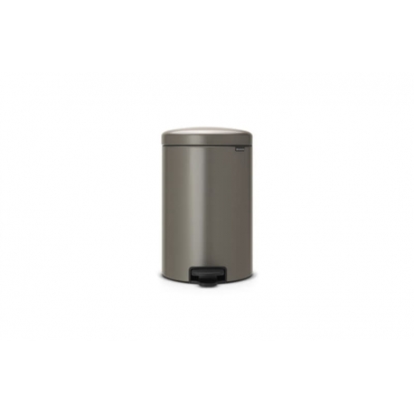Cubo de basura brabantia 20 l platinum newicon