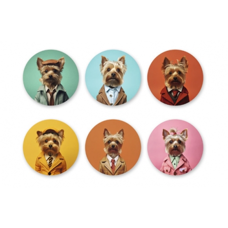 POSAVASOS GIFT SET 6 U SURTIDOS PRETTY YORK