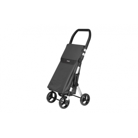 CARRO COMPRA 4 RUEDAS MUUVI PLEGABLE GRIS CARBON