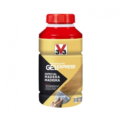 Decapante pintura v33 decapante gel express madera 0,5l