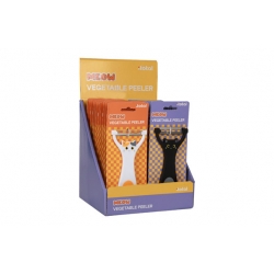 PELADOR DE PATATAS GATOS SURTIDO COLORES 4,8 X 14 X 6,7 CM