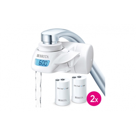 Grifo digital brita on tap pro 2 filtros sistema capacidad 1200l