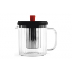 Tetera borosilicato filtro inox 18/10 0,6l