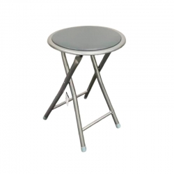 Taburete plegable toby gris oscuro