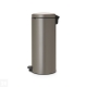 Cubo de basura brabantia 30 l platinum newicon