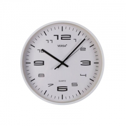 Reloj de pared blanco 25cm