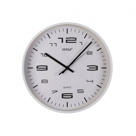Reloj de pared blanco 25cm