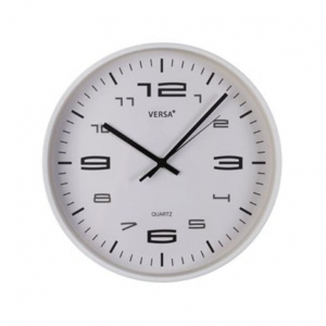 Reloj de pared blanco 30cm