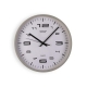 Reloj de pared gris claro 25cm