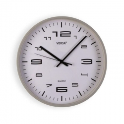 Reloj de pared gris claro 30cm