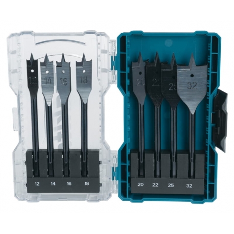 Juego de brocas pala madera 8pcs makita e-08698