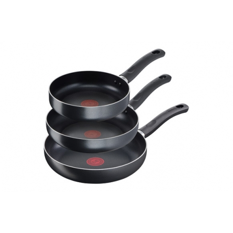 Juego de 3 sartenes tefal premiere 20-24-26 cm induccion