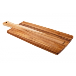 Tabla de cortar y servir kitchen fsc 48x19x1,5cm