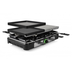 Raclette piedra y parilla 8 personas