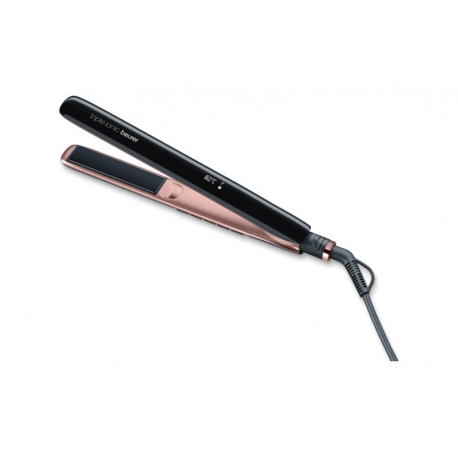 Plancha de pelo beurer basculante titanio luz