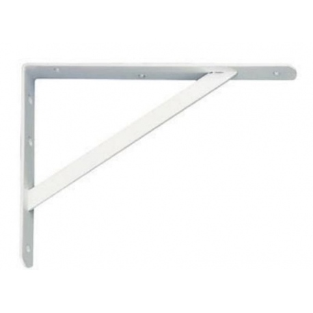 Escuadra soporte reforzada modelo 9 blanco 400 x 275 mm