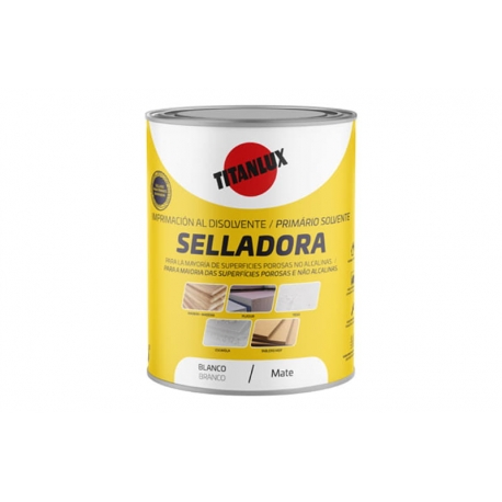 Imprimacion selladora sintetica titanlux 4 l blanco