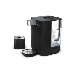 Dispensador calentador de agua brita cube negro