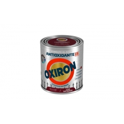 Esmalte titan oxiron al agua liso satinado 750 ml rojo carruajes