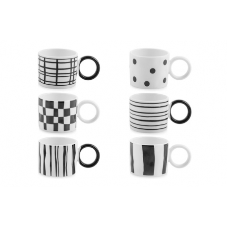 Taza jumbo new bon china noir 40cl