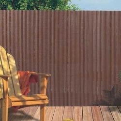 Cañizo sintetico nortene plasticane 2x3m chocolate