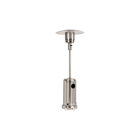 Estufa gas butano exterior jardin edelweiss inox