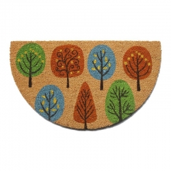 Felpudo coco europa media luna asturdintex dibujos surtidos