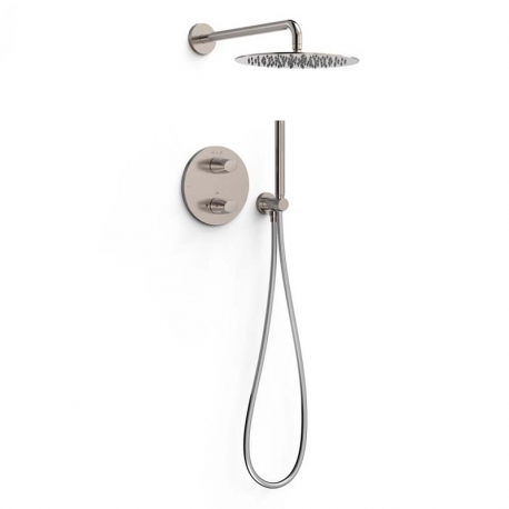 Kit de grifo termostatico empotrado de 2 vias therm-box para ducha -28135004ac