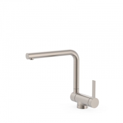 Monomando cocina tres exclusive abatible fregadero vertical acero 23033503ac