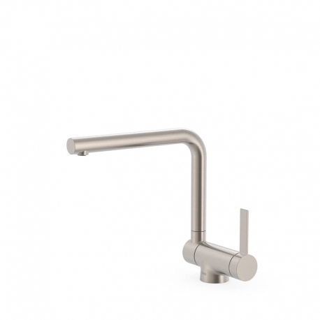 Monomando cocina tres exclusive abatible fregadero vertical acero 23033503ac