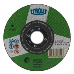 DISCO CORTE TYROLIT BASIC C30S-BF PIEDRA 115X2,5X22,23MM