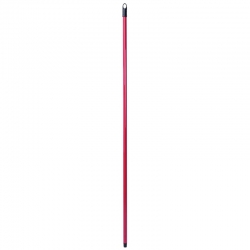 Mango metalico escoba pintado con rosca Ø22x1400mm