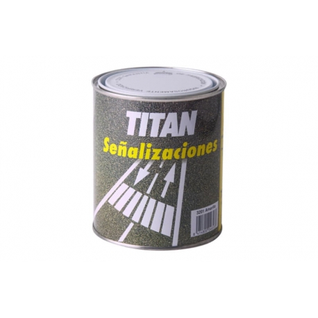 Pintura suelo seÑalizacion 4 l titan blanco