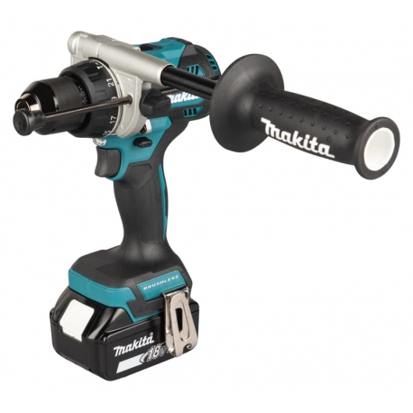 Taladro bateria combinado makita dhp492rtp bl 18v 5.0ah makpac