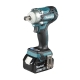 Llave de impacto makita dtw301rtj 18v 330nm + 3 baterias 5ah + cargador + maletin