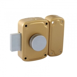 Cerradura tipo ucem beige pomo seguridad handlock 