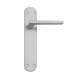 MANILLA RECTA CON PLACA HANDLOCK NÍQUEL SATÍN ALUMINIO HIERRO