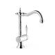 Grifo monomando tres clasic con maneta lateral para lavabo cromo 24210801