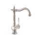 Grifo monomando tres clasic con maneta lateral para lavabo acero 4210801ac