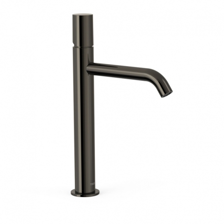 Monomando lavabo tres study alto 325mm negro metalizado-26130701km