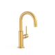 Monomando tres study con maneta lateral lavabo 275mm oro mate 26290403om
