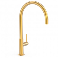 Monomando tres study alto con maneta lateral lavabo 418mm-26290401om