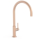 Monomando tres study alto con maneta lateral lavabo 418mm-26290401opm